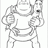 Shrek und Esel