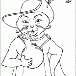 Katze in den Stiefel und Trank