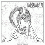 Melman die Giraffe