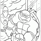 Donatello im Kampf