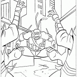 Rafael in einer Schlacht