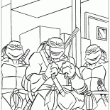Teenage Mutant Ninja Turtles auf einer Mission