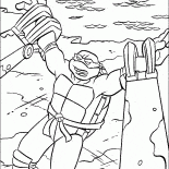 Teenage Mutant Ninja Turtles in einem Ärger