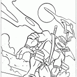 Leonardo auf dem Dach