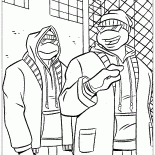 Teenage Mutant Ninja Turtles in der Stadt