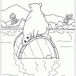 Lars auf dem Fass