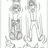 Hausgemachte Parachute