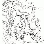 Manny in Wasser