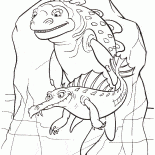Reptilien im Eis