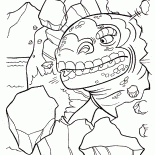 Schreckliche Reptil