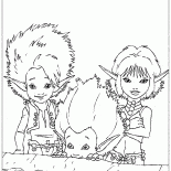 Arthur, Selenia und Betameche