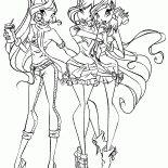 Bloom, Flora und Stella