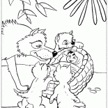 Wölfe und Mowgli