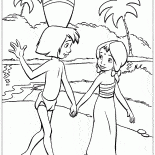 Mowgli und Freundin