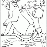 Black Panther und Mowgli