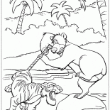 Schlacht von Shere Khan und Baloo
