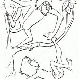 Banderlogs und Mowgli