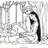 John und Pocahontas