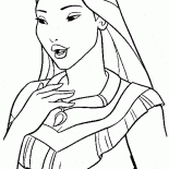 Medallion Pocahontas