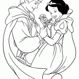 Prince ist verliebt in Snow White