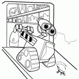 WALL-E und Schabe