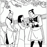 Mulan und Shang Li