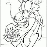 Drache und Insekten