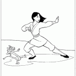 Drachen Züge Mulan