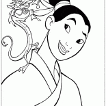 Mulan und treuer Freund