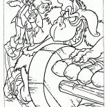 Goblin packte den Jungen