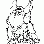 Goblin in tiefes Nachdenken