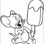 Jerry und Eis am Stiel