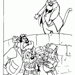 Fat Cat und Rettungskräfte