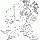 Verärgerte Cyborg