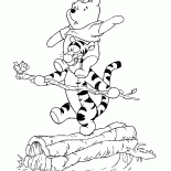Tigger und Winnie the Pooh