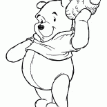 Winnie und Waschbecken