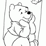 Winnie und Blatt
