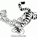 Kid Roo und Tigger