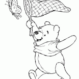 Winnie unbeholfen Schmetterling