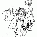 Tigger und Halloween
