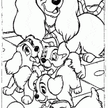 Puppies and Mom