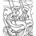 Meerjungfrau mit einem Freund