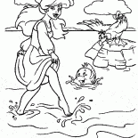 Meerjungfrau mit Beinen