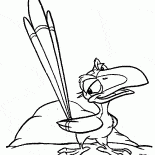 Zazu, Sekretärvogel