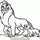 Mufasa und Simba