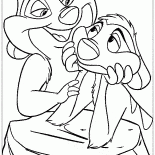 Timon trifft die Braut