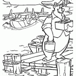 Baloo in Ruhe
