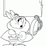 weißer Hase