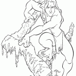 Tarzan im Dorf