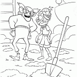 Lewis und Großvater